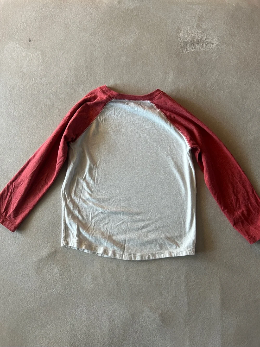 Garanimals Red and White Raglan Long Sleeve Tee